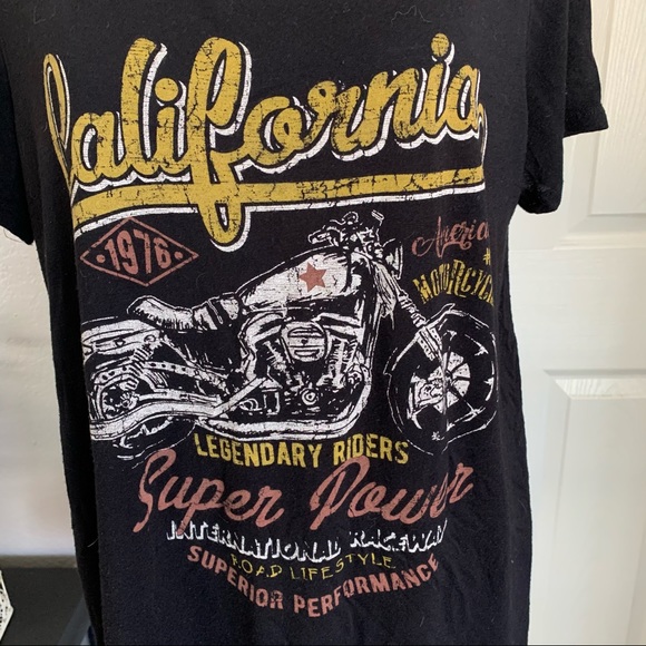 Gypsy Sky California Vintage Motorcycle Tee - Picture 2 of 6